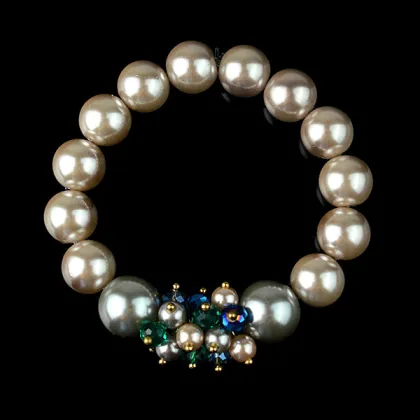 Pearls Strands Crystal Jewelery Crystal Bead Bracelets