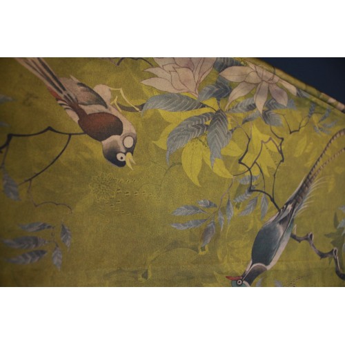 falda recta amarilla