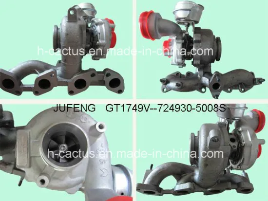 Seat Alhambra Turbocharger GT1749V 724930-5008S for Vw Sharan 1.9TDI