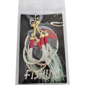 Luminous Binding Eisenplatte Anti-Biting Slow Swing Stachelbalte-Doppelhaken für das Meerefischen