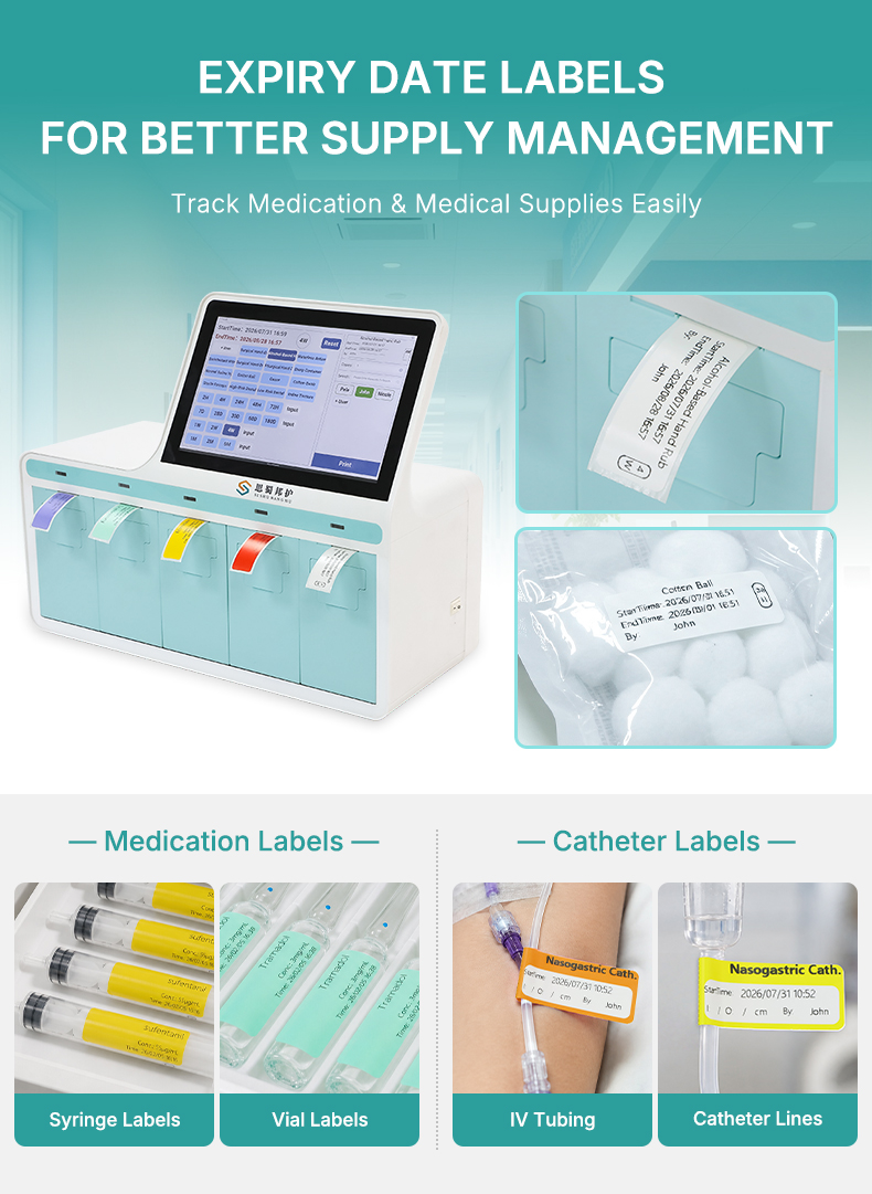 medical device label printing