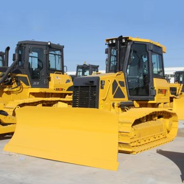 SHANTUI DH10-B3 100hp Bulldozer kecil dengan bilah 6 arah untuk aplikasi LGP