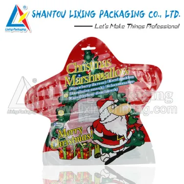 Christmas candy shaped bag