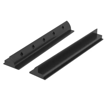 Black and White Solar ABS Spoiler Mounting System for RV/Caravan - Hot Sales 550mm