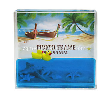 Top quality professional best sell Acrylic liquid frame photo