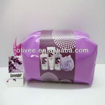 shower gel and bubble bath gift set