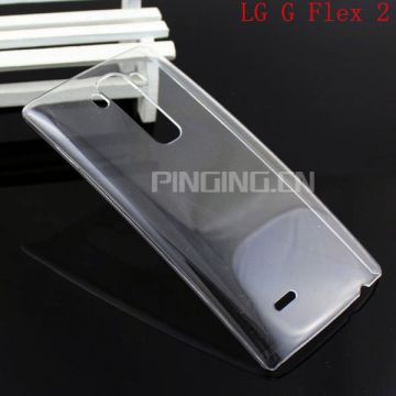 2015 Νέο προϊόν Διαφανής θήκη κελύφους PC για LG G Flex 2