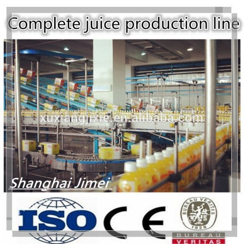 Complete fresh fruit juice processing line machine