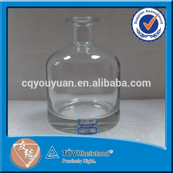 Cork Top High Quality 500ML Tequila Bottle Empty 500 Boston Round Bottle