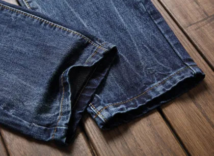 customize cheap high quality ripped men trousers jeans negotiate price