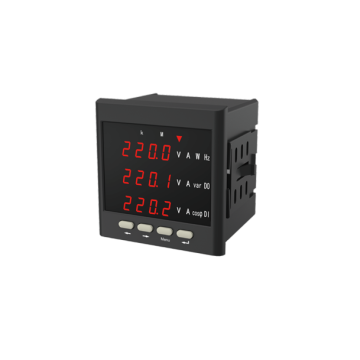 RS485 3-phase Panel Mount Digital Volt Ampere Meter