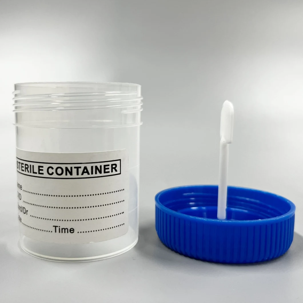 Siny 60 ml 40 ml Spécime stérile médical jetable Fourniture de l'hôpital en plastique Hôpital Fabrication de conteneurs