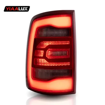 High Quality LED Tail Lamps for Dodge Ram 1500/2500/3500 (2009-2018) - Red Turn Light Signal Stop Lamps