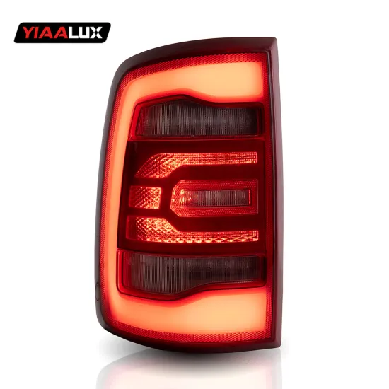 High Quality LED Tail Lamps for Dodge Ram 1500/2500/3500 (2009-2018) - Red Turn Light Signal Stop Lamps
