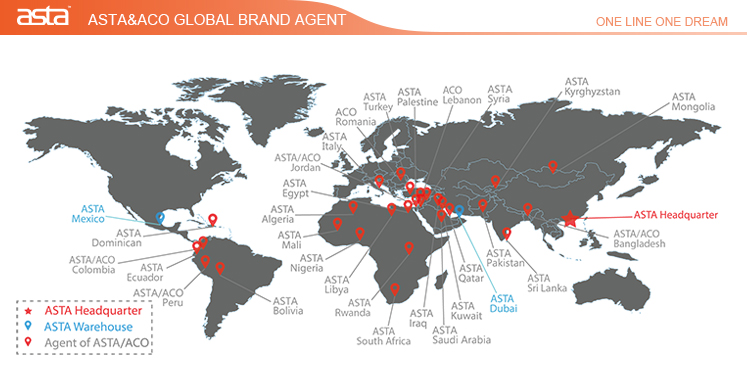 ASTA&ACO global brand agent