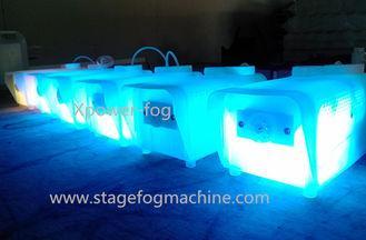 Remote Control Mini 3 In 1 RGB Floor Fog Machine For Stage