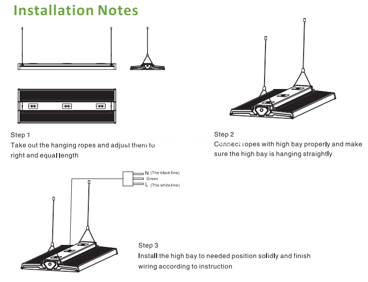 led linear high bay light