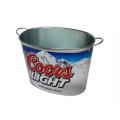 Dadi 15L Oval Galvanized Ice Bucket με λαβή