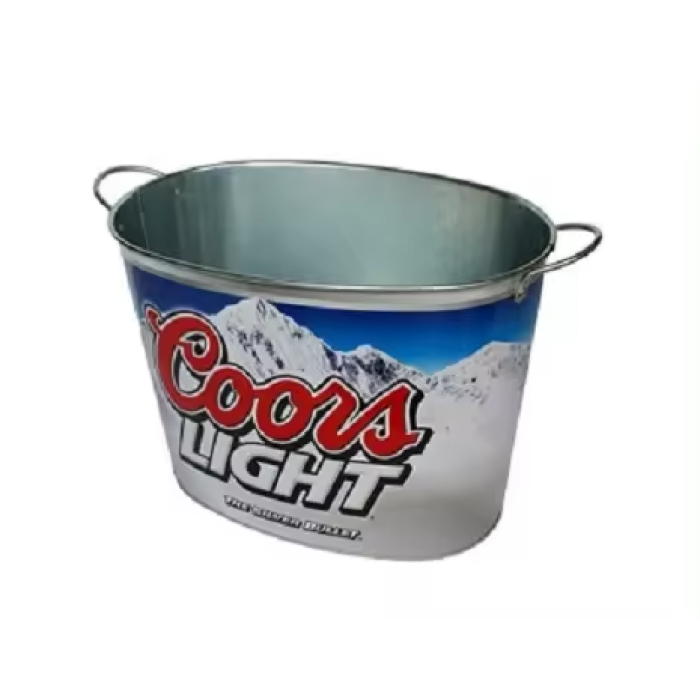 DADI 15L Customized Galvanized Ice Bucket with Handles