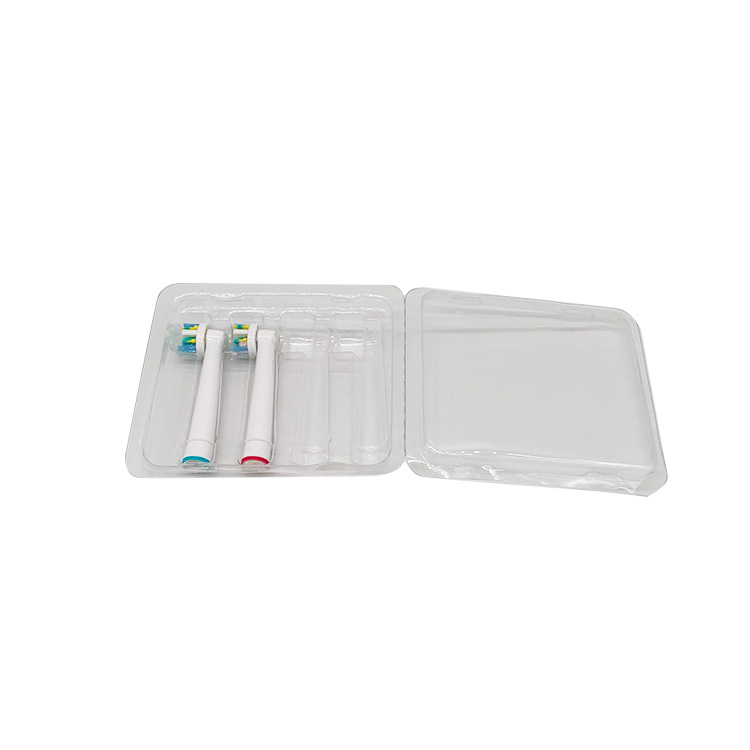 Toothbrush PET clear clamshell blister package