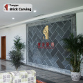 Green Brick Wall uye pasi mataira