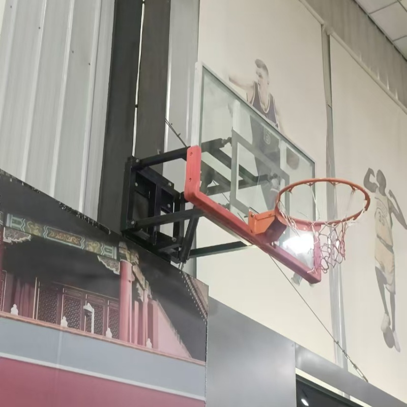 Professional Manual Height-Adjustable Basketball Stand
