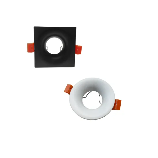 RONSE Ultra Deep Downlight Frame - Anti Glare Recessed GU10 LED Downlight Housing