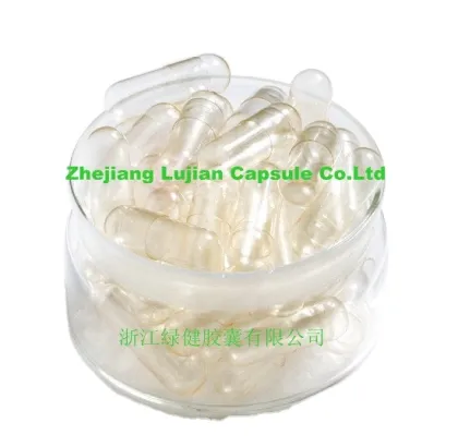 Nature Color Clear Transparent Capsule Supplier: Gelatin Capsules