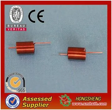 copper  enamelled wire spring loaded connector