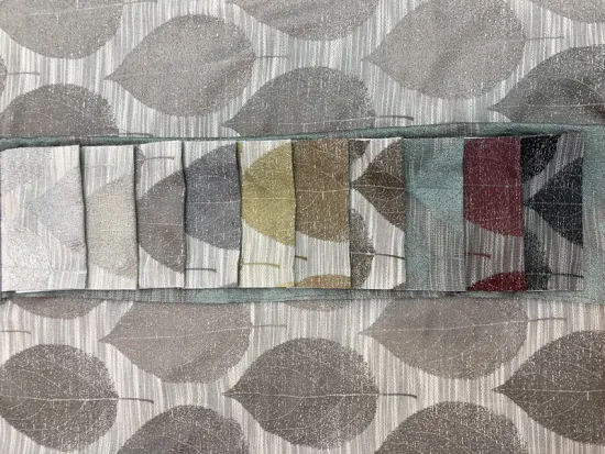 100% Poly  Fabric Window Curtain