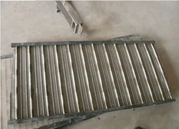 high quality Pleated Mesh Folding Screen Door
