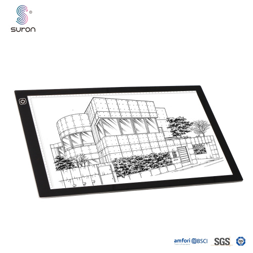 Suron Brightness LED menggambar tracing board A2