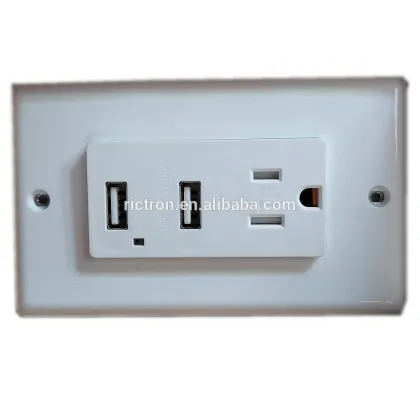 Wall USB Socket/Double USB soket 2.1A/1A/multi socket with usb socket