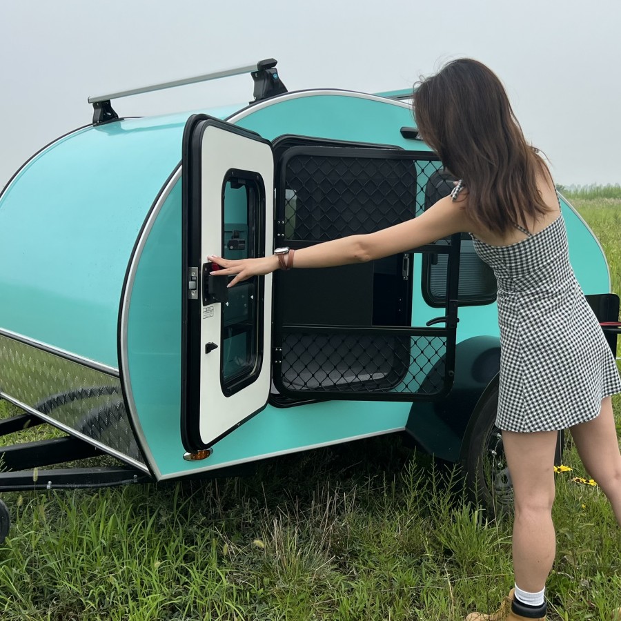 Prix ​​Compact Offroad Camper Trailers Caravan Déchirure Drop