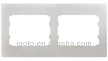 european standard magnetic frame 2 gang frame