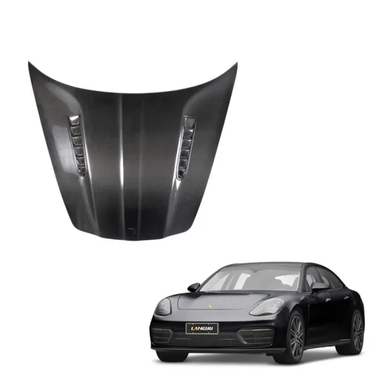 Carbon Fiber Engine Hoods for Porsche Panamera 970 TA Style Front Bonnet Cover