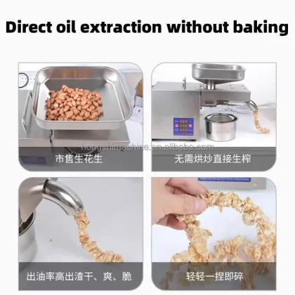 Mini Portable Household Oil Press - Small Oil Press Desktop Oil Press Manufacturer