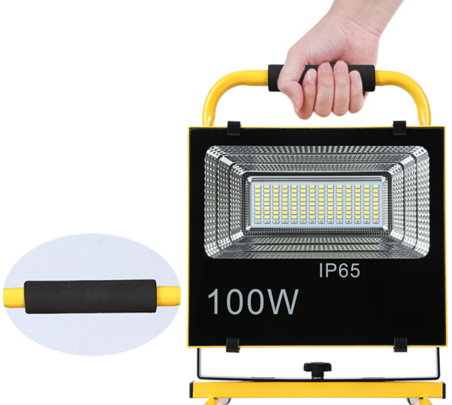 Rechargeable portable LED flood light