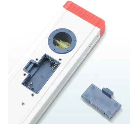 Professional 0-225mm Digital Magnetic Cross Ray Laser Level Angle Ruler - Precision Measurement Tool