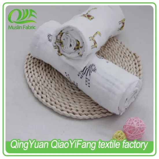 Hot sales cotton baby muslin swaddle blanket baby muslin wrap blanket gauze 100% cotton muslin blanket
