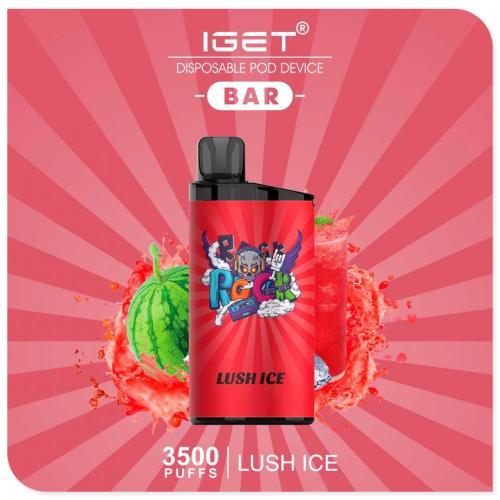 Iget Bar 3500 퍼프 일회용 vape pod 호주