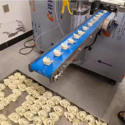 Small Electric Wonton Maker Folding Machine for Ravioli and Gyoza Industries