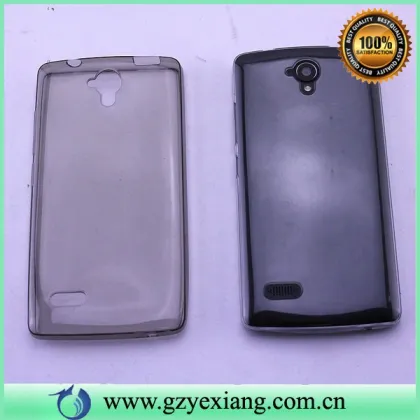 candy color clear tpu phone case for tp-link neffos c5 max back cover case