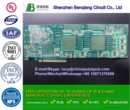 China Top PCB Manufacturer of Multilayer / Flex / Rigid Printed Circuit Board