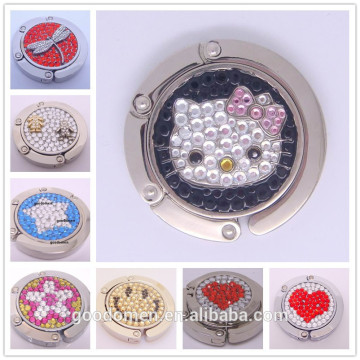 Folding Bag Purse Hook Handbag Hanger Holder, Bag Hanger Bag Holder