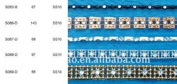 Rhinestone chain S083-B S086-D S087-D S088-D S089-D