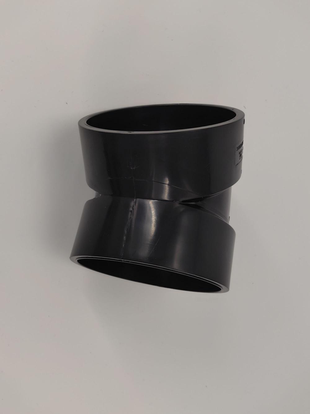 ABS pipe fittings 4 inch 45°SHORT TURN ELBOW