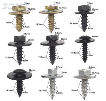 Self-Tapping Screw Steel System for Toyota Auto Metal Clips and Fasteners