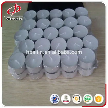 Small tea lite unscented tea lights