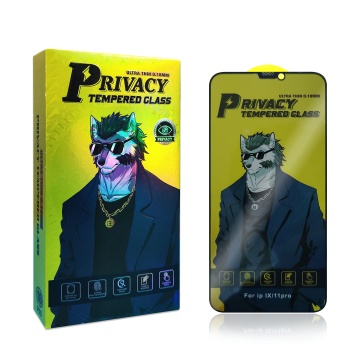 High Quality Anti-Spy Tempered Glass Privacy Screen Protector for iPhone X, 11, 12, 13, 14, 15 Pro Max